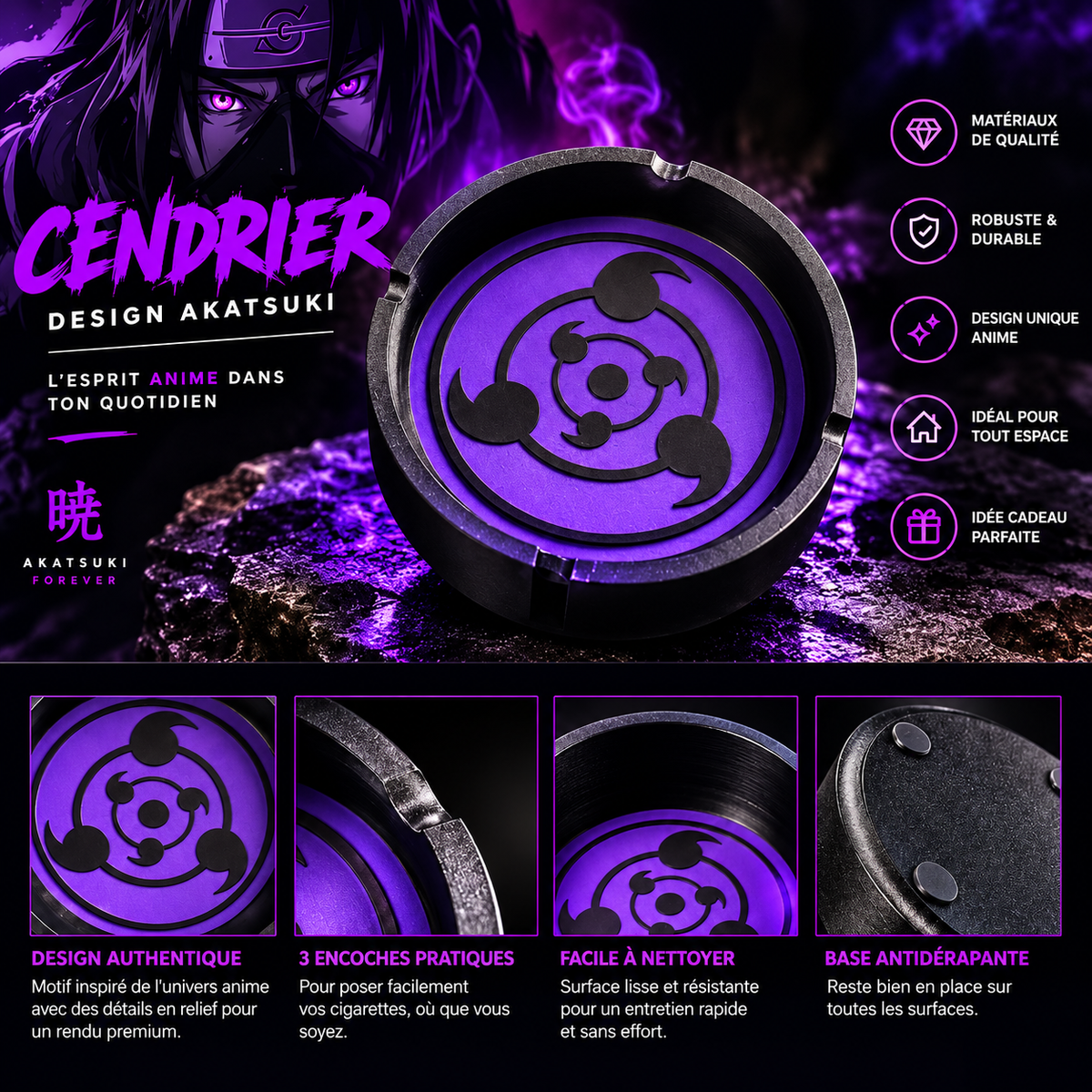 Cendrier Akatsuki