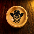 Cendrier Skull Cowboy