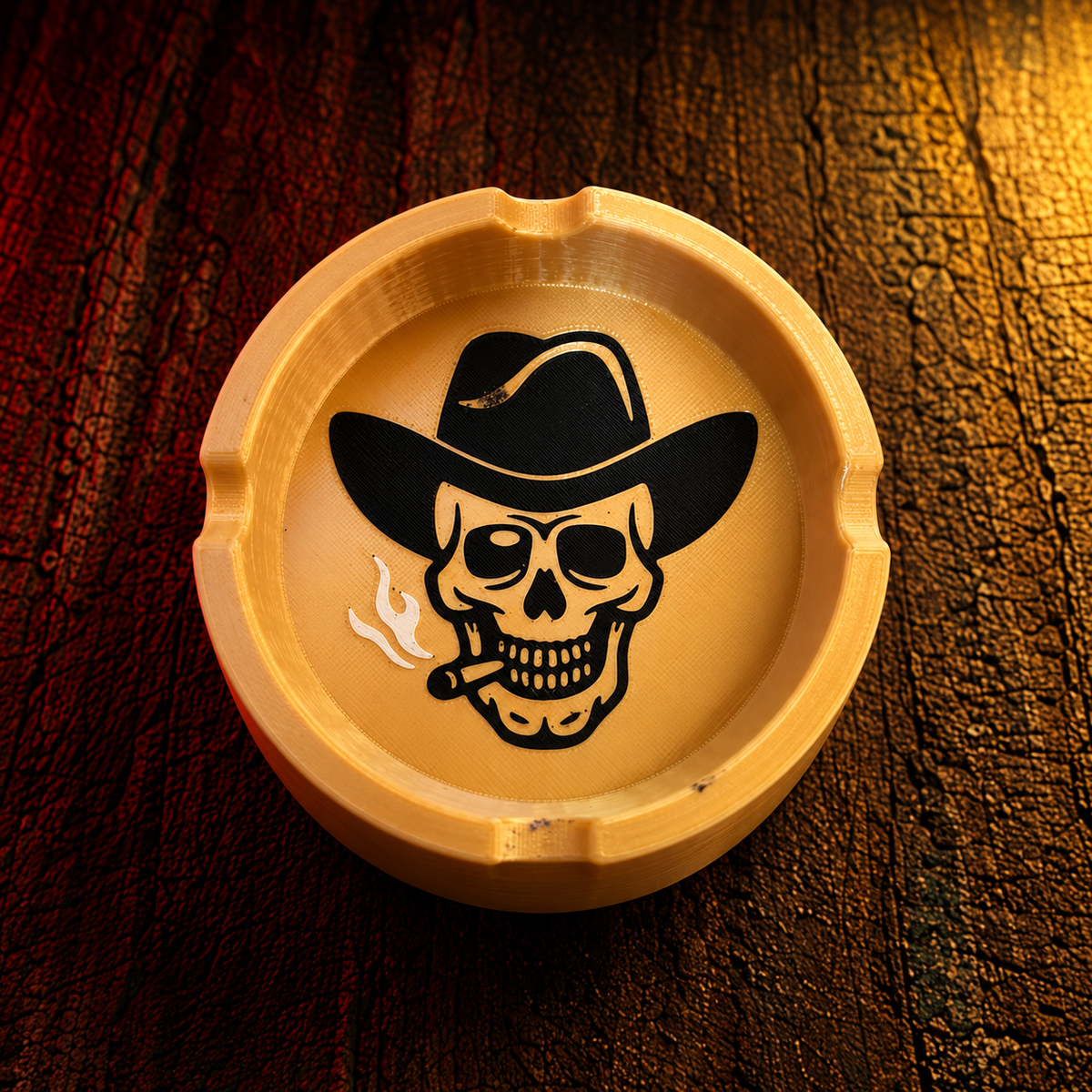 Cendrier Skull Cowboy