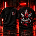 T-Shirt Favela Weed Crown
