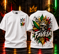 T-Shirt Favela Skull Crown
